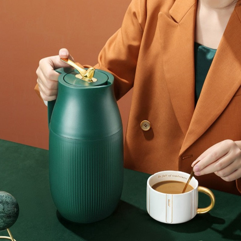 Isolert Termosflaske i Rustfritt Stål - Minimalistisk Design 6