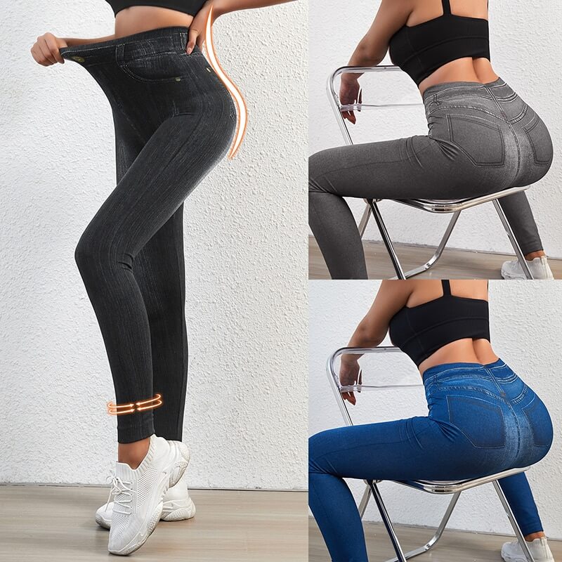 Jeans-Leggings Med Perfekt Passform