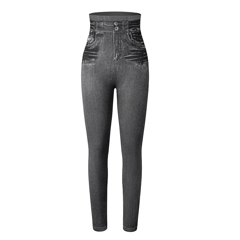 Jeans-Leggings Med Perfekt Passform