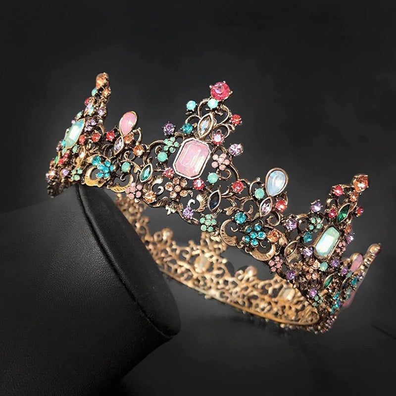 Jeweled Barokk Queen Crown