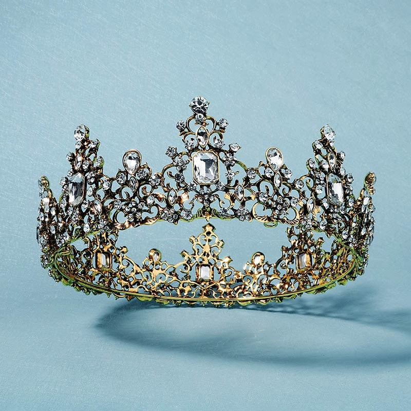 Jeweled Barokk Queen Crown