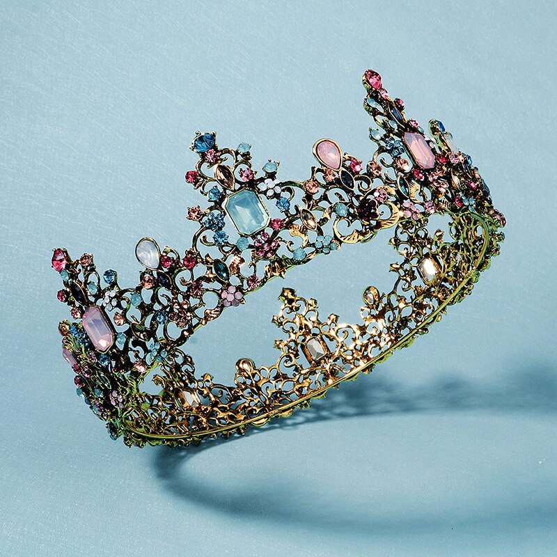 Jeweled Barokk Queen Crown