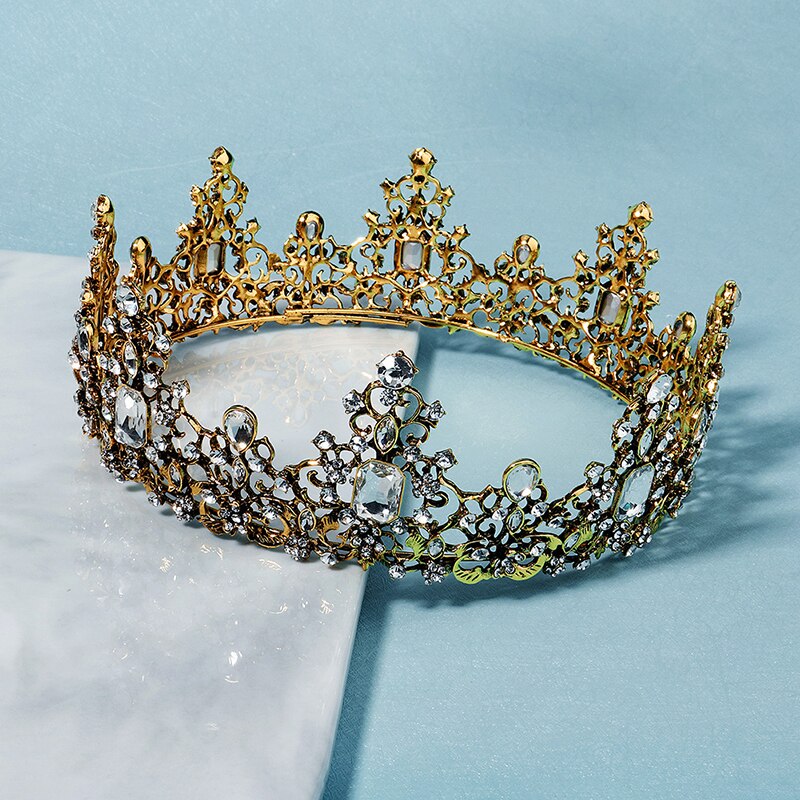 Jeweled Barokk Queen Crown