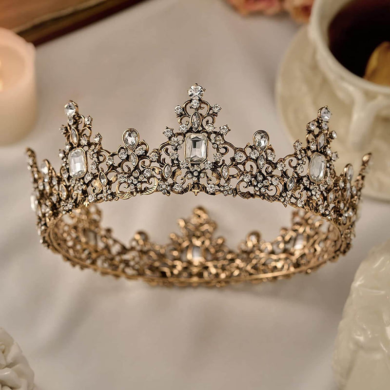 Jeweled Barokk Queen Crown