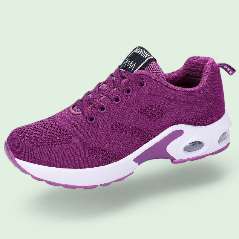 Joggesko Dame Pustende Mesh Syntetisk Lær Komfortabel Hverdagsbruk 2