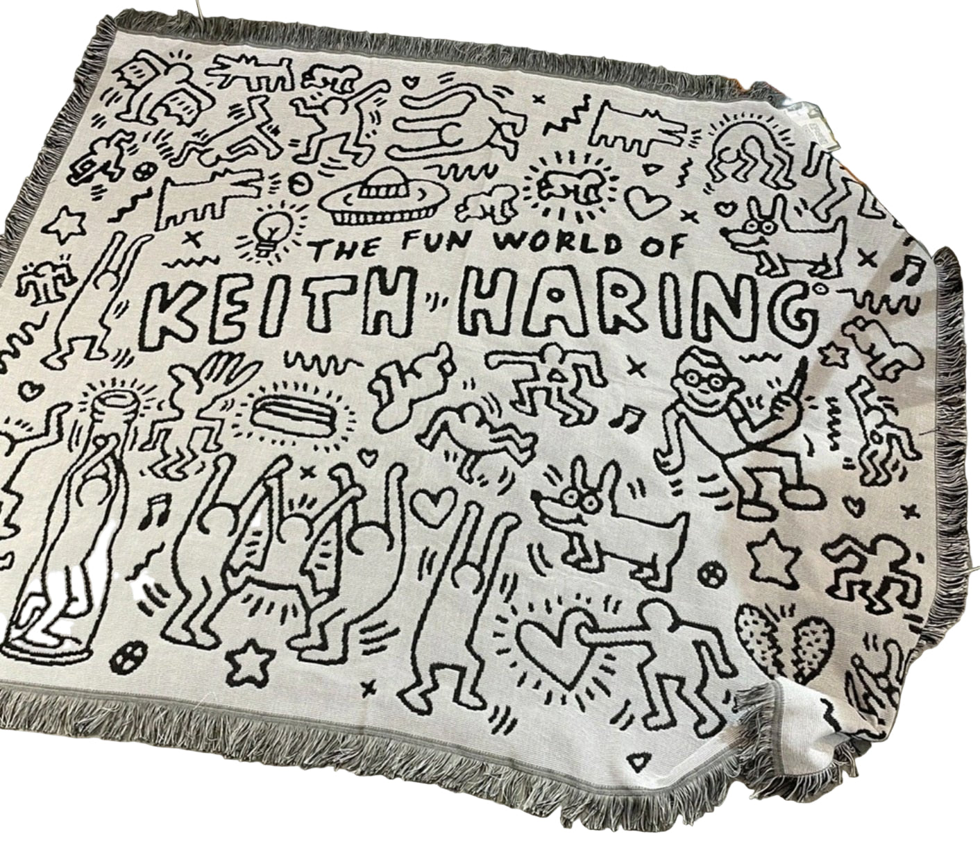 Kasteteppe med Animert Design og Dusker 0