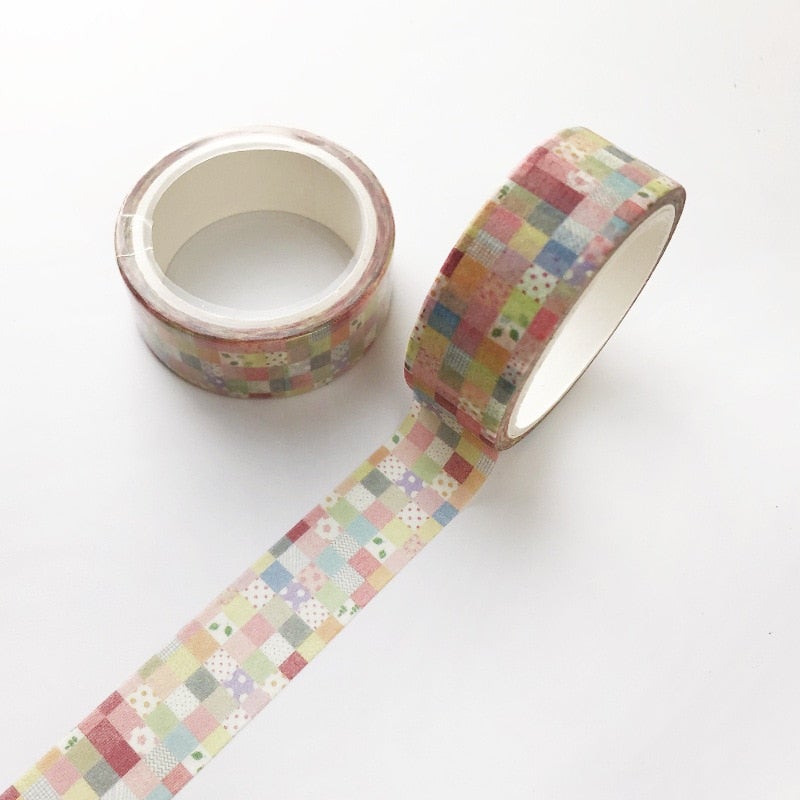 Kawaii Dekorative Washi-Tape (Sett Med 5)