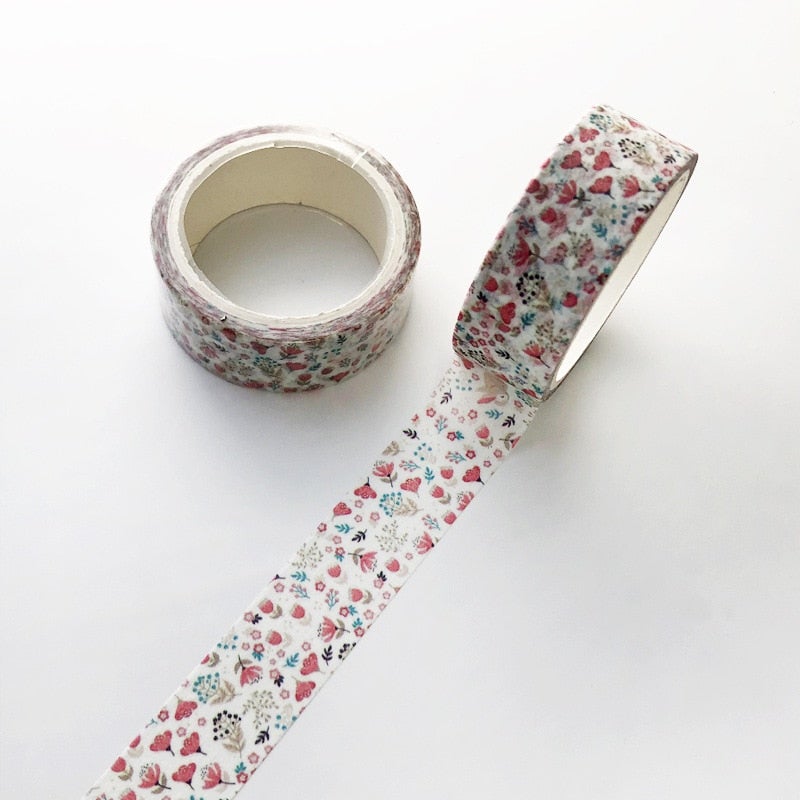 Kawaii Dekorative Washi-Tape (Sett Med 5)