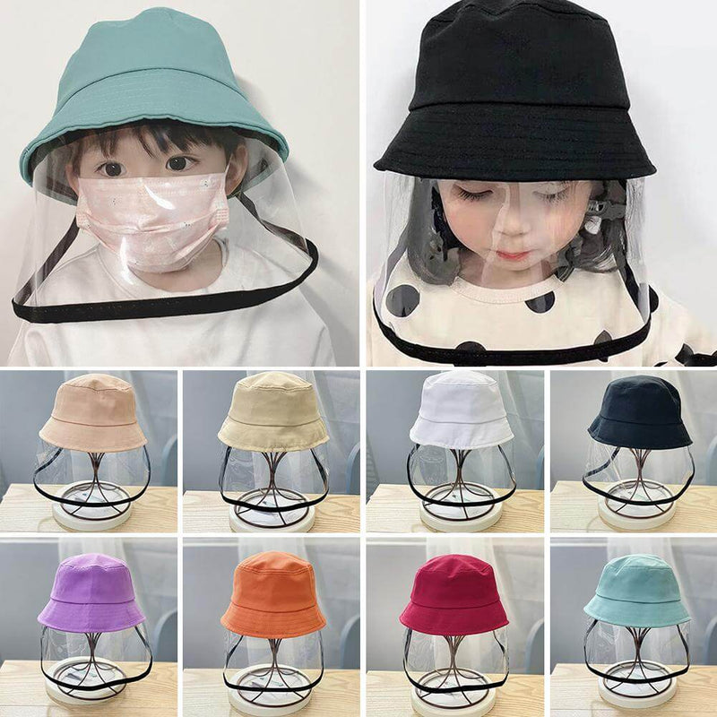 Kids Face Shield Hat