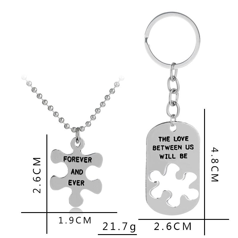 Kjærligheten Mellom Oss Vil Være For Alltid Og Alltid Puslespillkjede