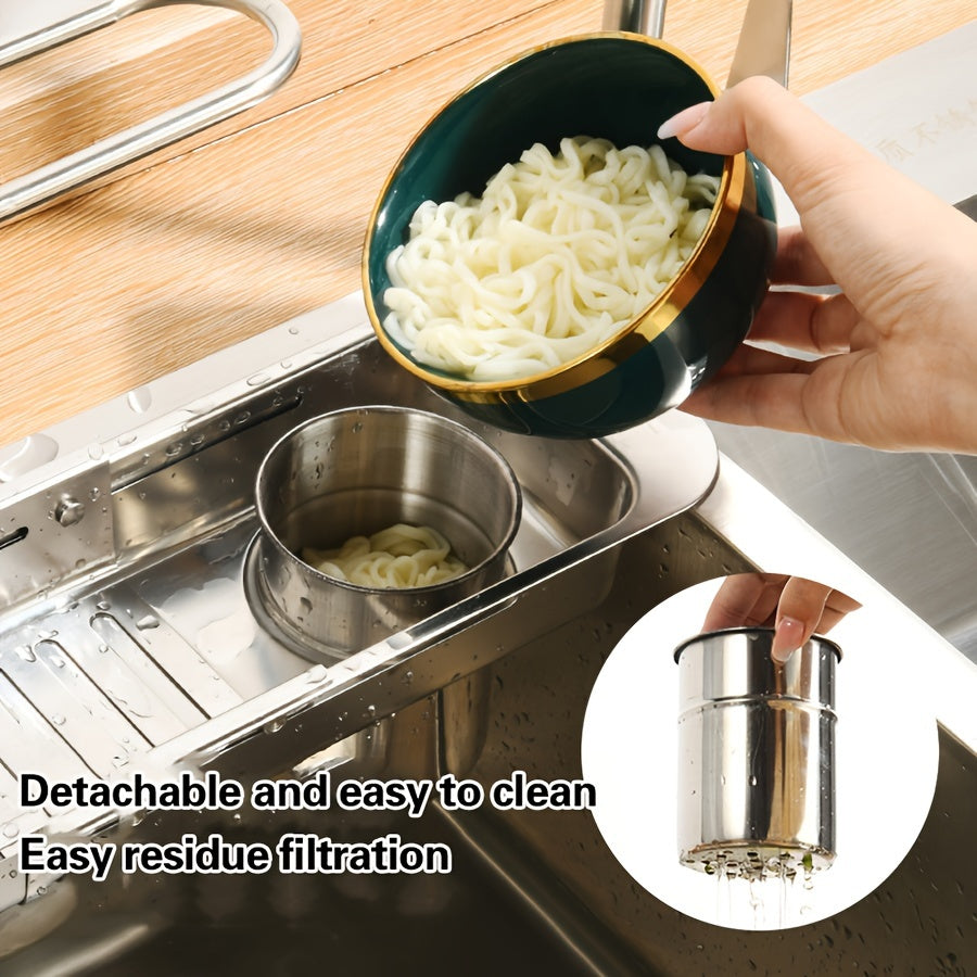 Kjøkken Vaskearrangør Justerbar Stål 7