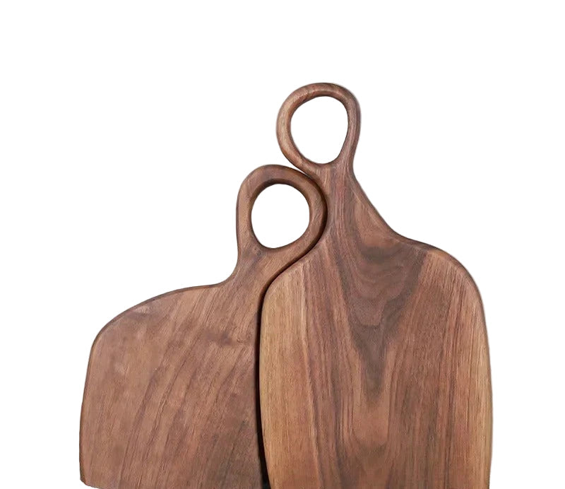 Kjøkkenutstyr i Valnøtt Tre - 2-pakk Skjærebrett 0