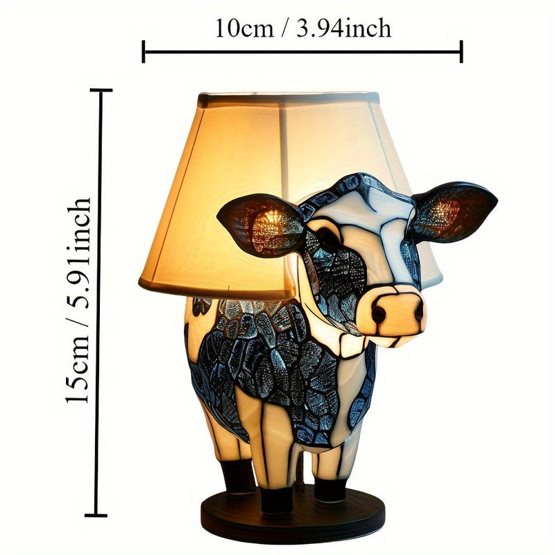 Kreativ Bordlampe i Kuform for Barn og Stue 3