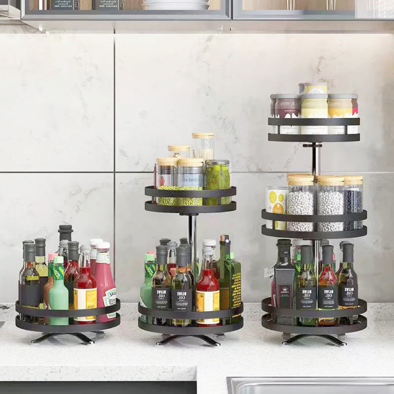 Krydderholder Med 360° Rotasjon Høydejusterbar Design 3