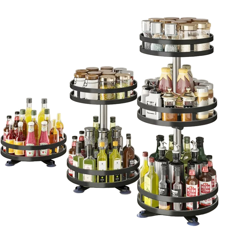 Krydderholder Med 360° Rotasjon Høydejusterbar Design 7