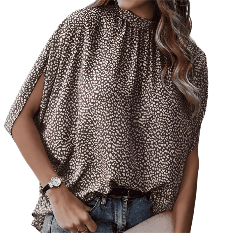 Kvinne Bluse Chiffon Elegant Allsidig 0