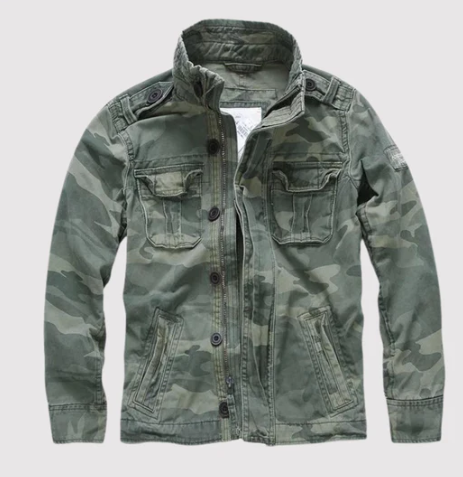 Kvinne Denimjakke Retro med Flera Fickor 3