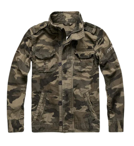 Kvinne Denimjakke Retro med Flera Fickor 4