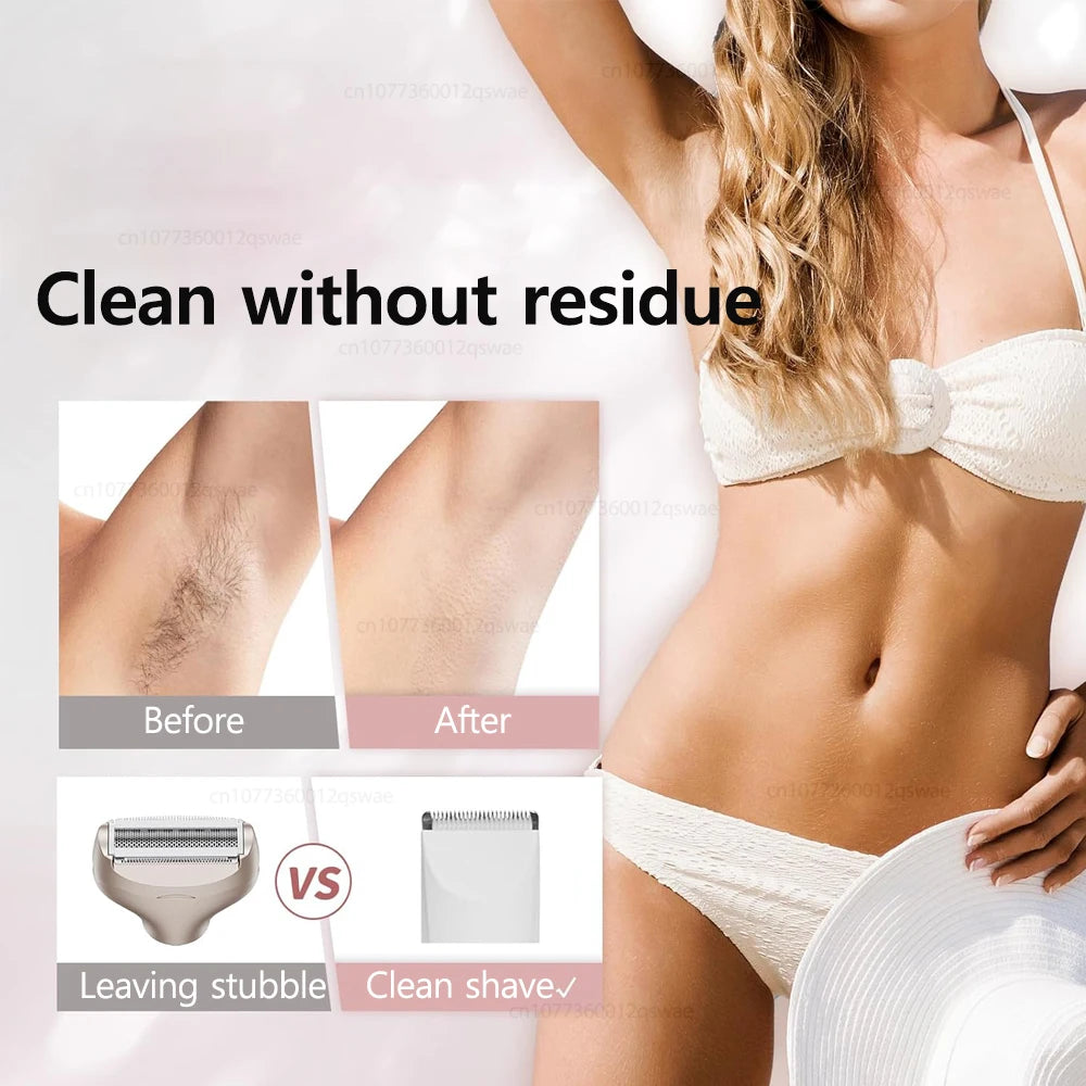 Kvinne Elektrisk Barbermaskin Trimmer 3