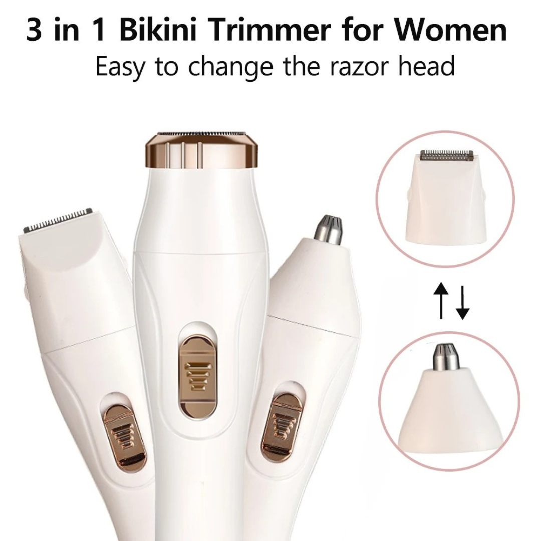 Kvinne Elektrisk Barbermaskin Trimmer