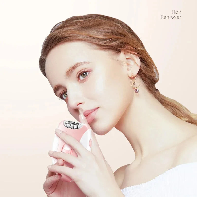 Kvinne Epilator Elektrisk Hårfjerning Med 18 Pinsetter 5