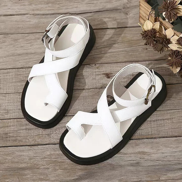 Kvinne Gladiator Sandaler Tykk Såle 3