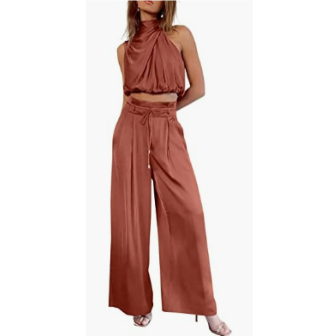 Kvinne Jumpsuit Sommer Minimalistisk Design 7