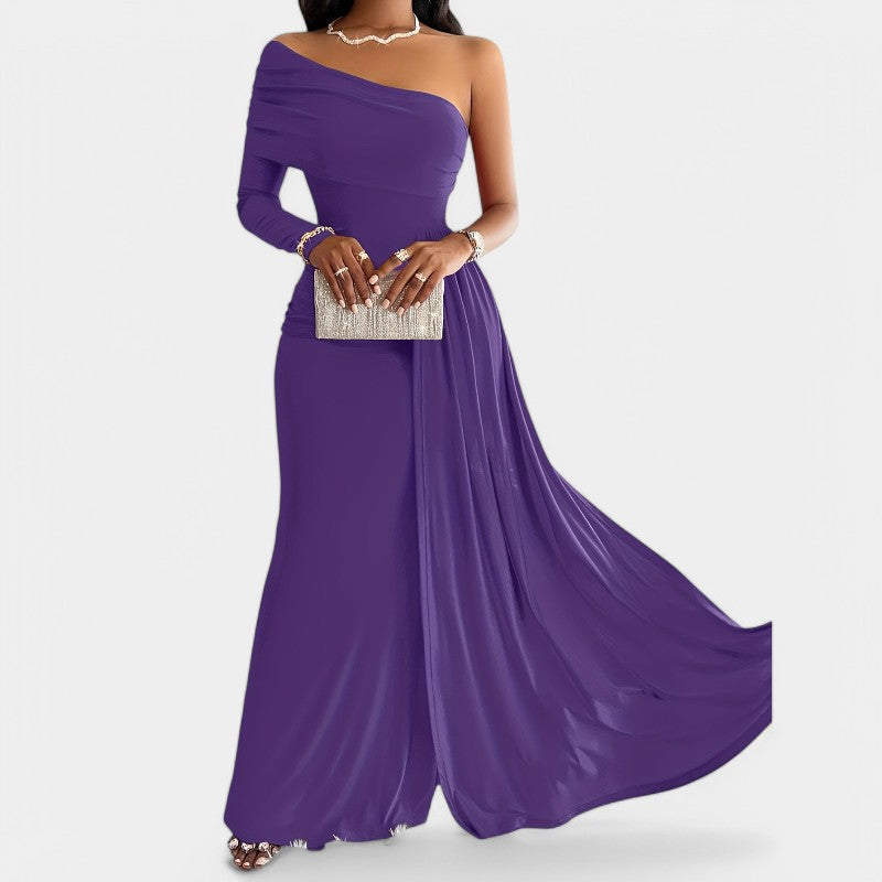 Kvinne Lang Kjole Uten Ermer Bodycon 7