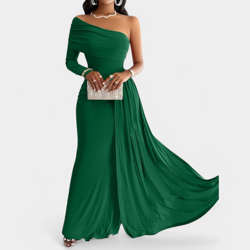 Kvinne Lang Kjole Uten Ermer Bodycon 9