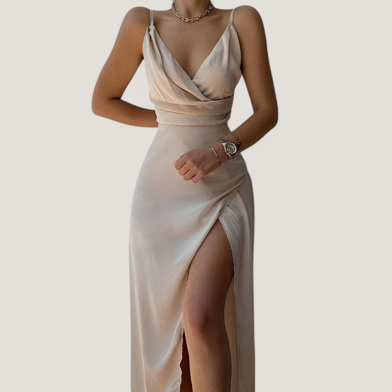 Kvinne Maxi Kjole Elegant Design 1