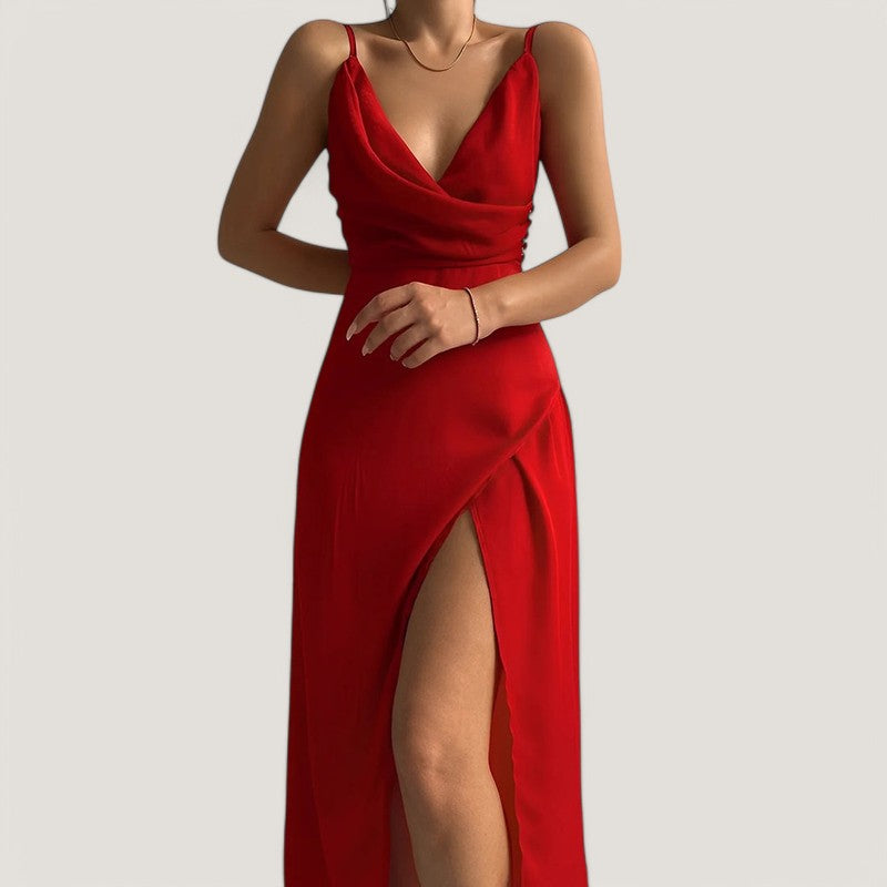 Kvinne Maxi Kjole Elegant Design 2