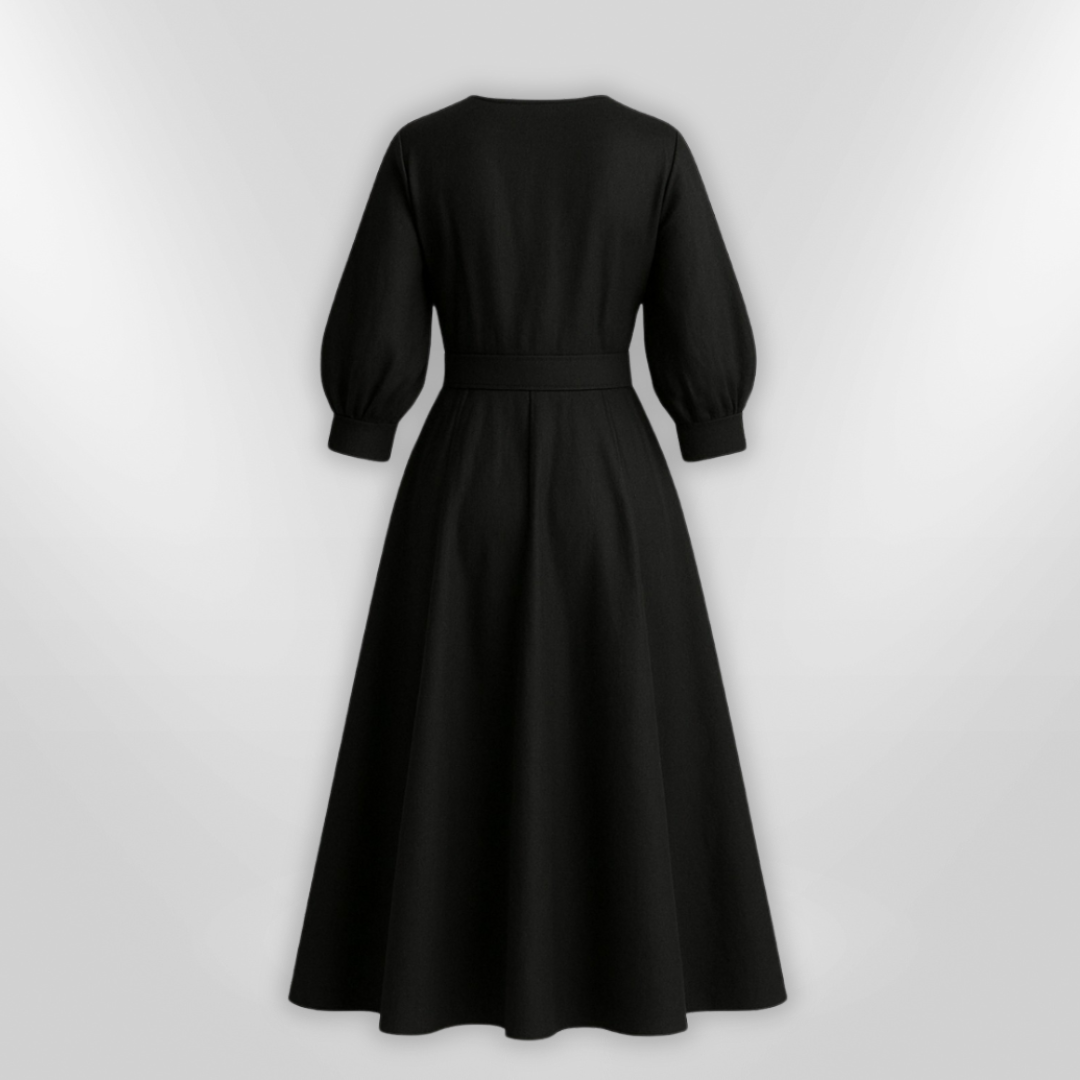 Kvinne Maxi Kjole Elegant Lang 4