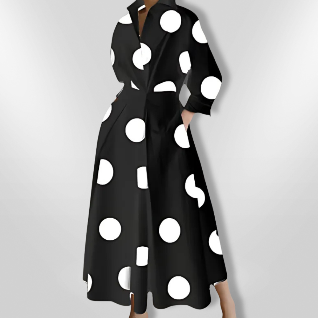 Kvinne Maxi Kjole Elegant Lang 5