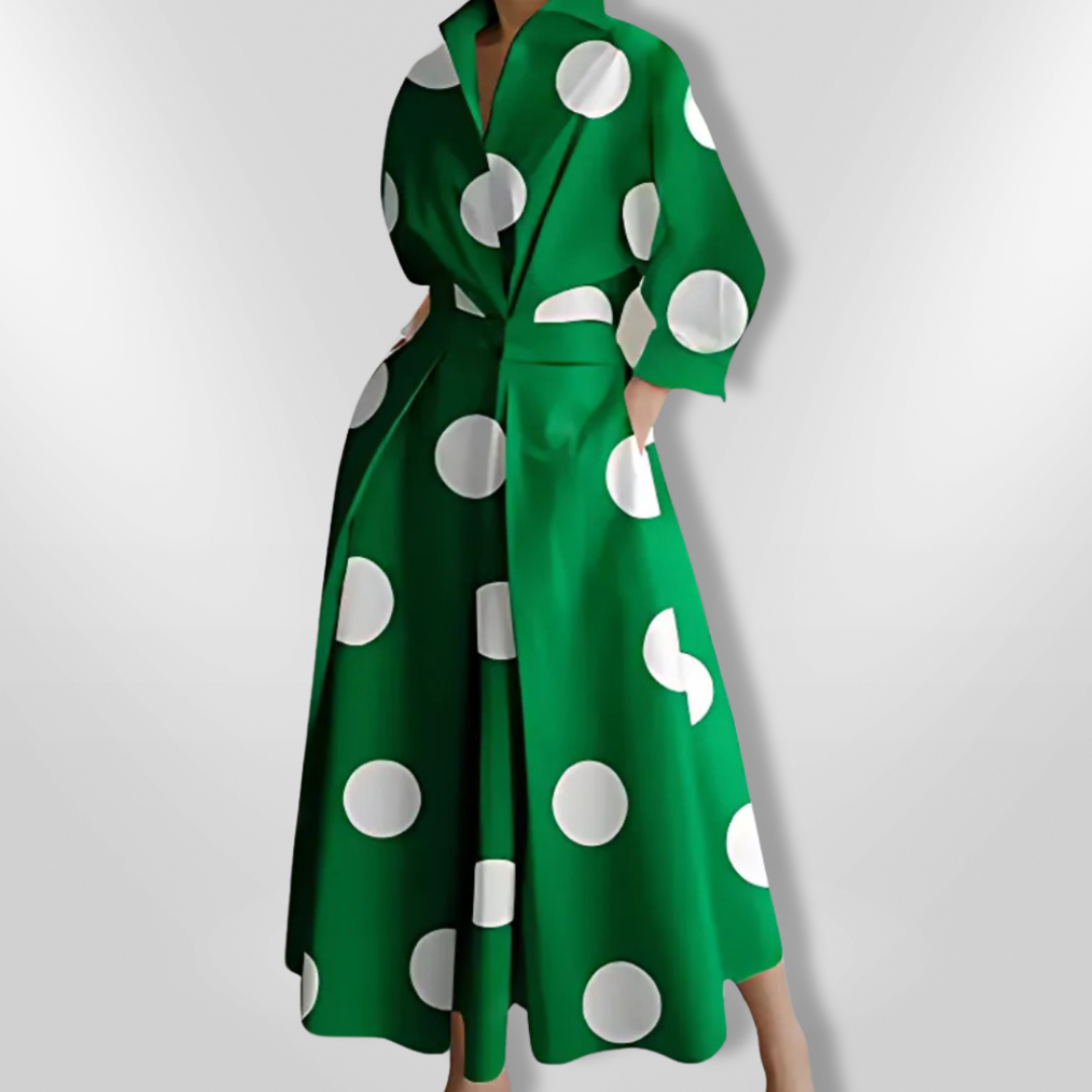 Kvinne Maxi Kjole Elegant Lang 7