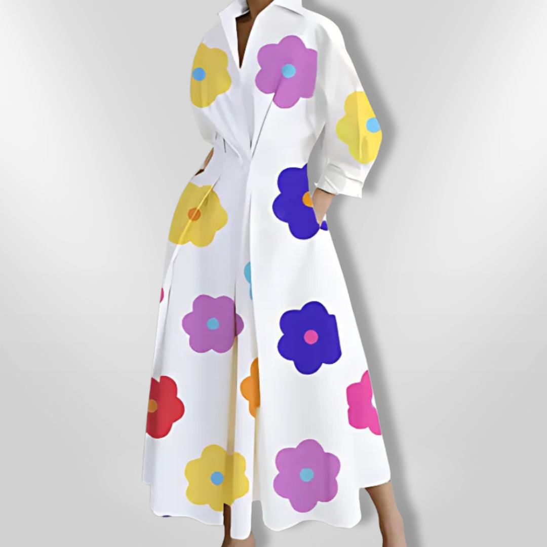 Kvinne Maxi Kjole Elegant Lang 8