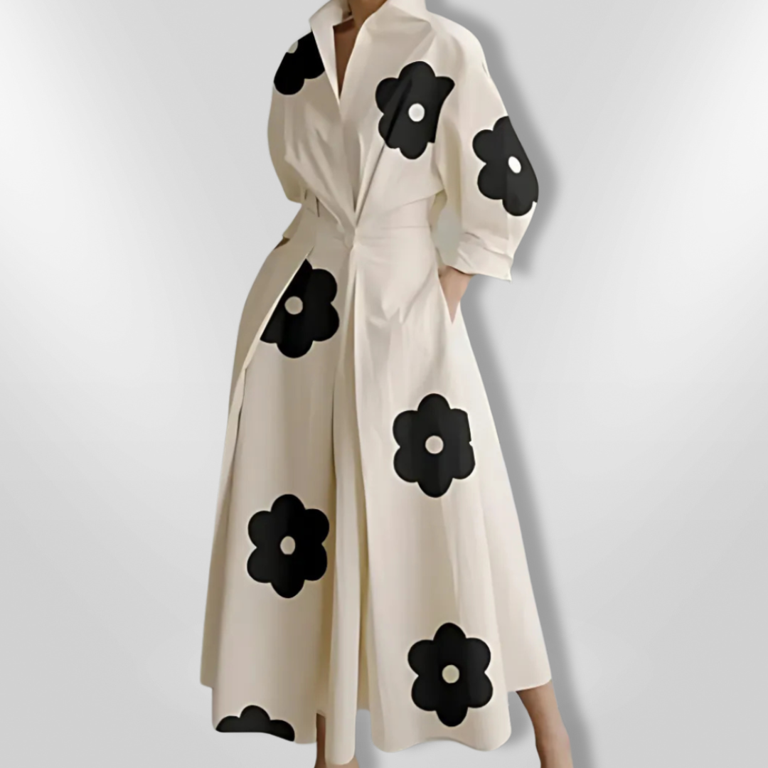 Kvinne Maxi Kjole Elegant Lang 9