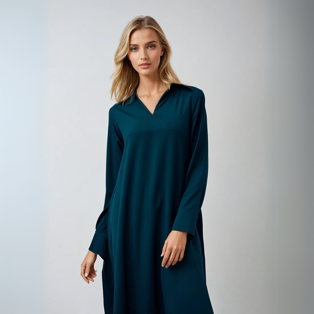 Kvinne Maxi Kjole Elegant Lang Design 2