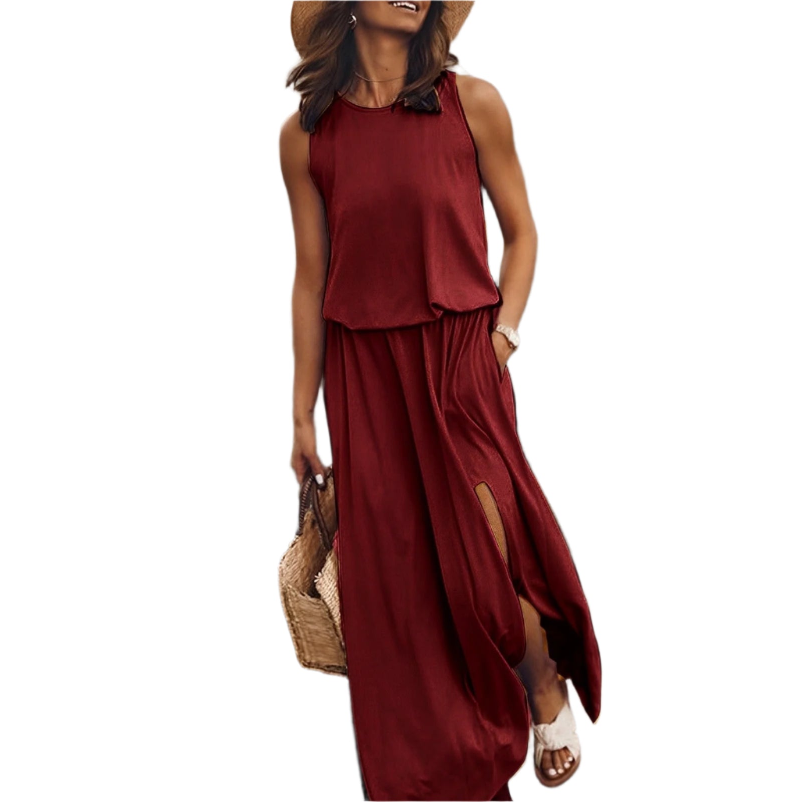 Kvinne Maxi Kjole Moderne Bunt 0