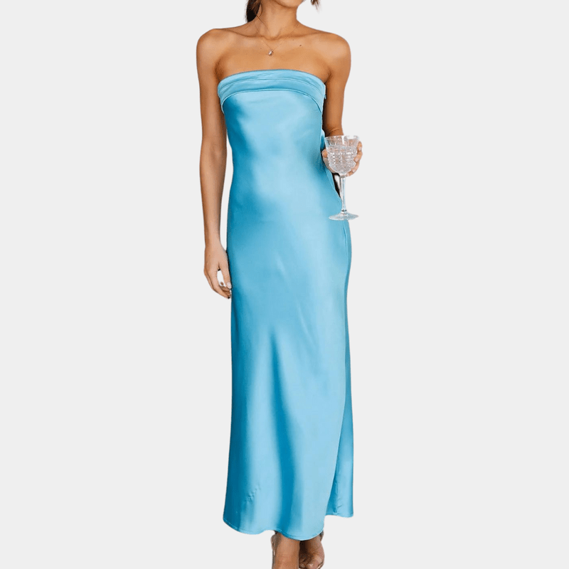 Kvinne Robe Elegant Flytende Polyester 4