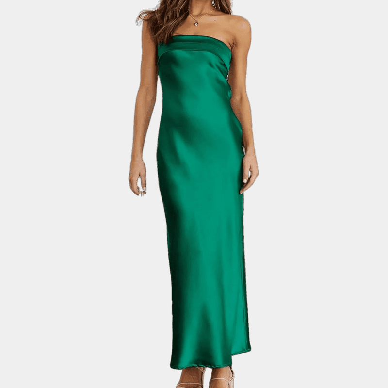 Kvinne Robe Elegant Flytende Polyester 5