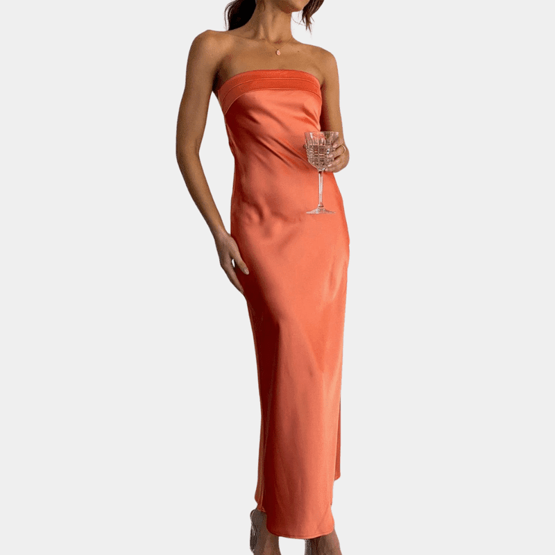 Kvinne Robe Elegant Flytende Polyester 6