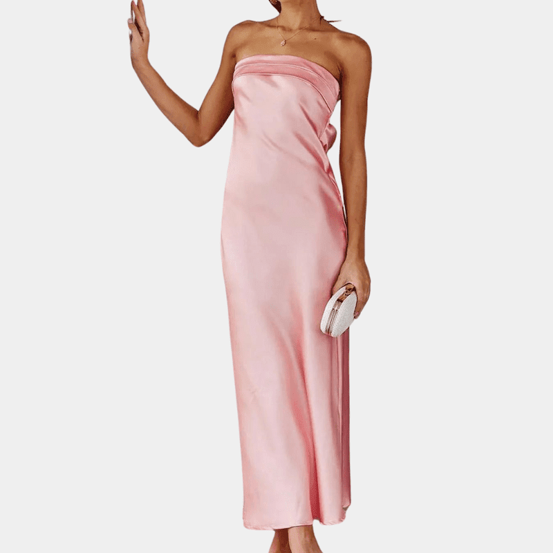 Kvinne Robe Elegant Flytende Polyester 7