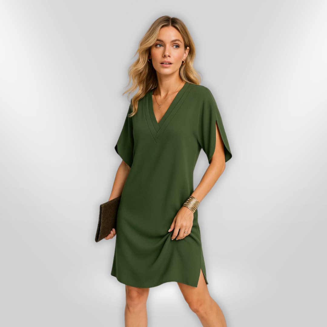 Kvinne Robe Flatterende Drapert 1