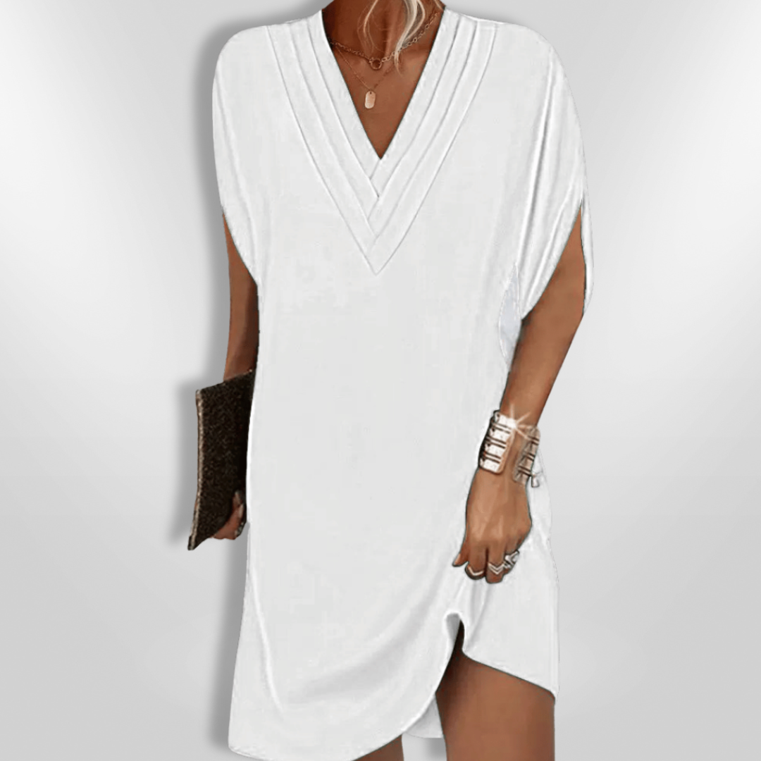 Kvinne Robe Flatterende Drapert 9