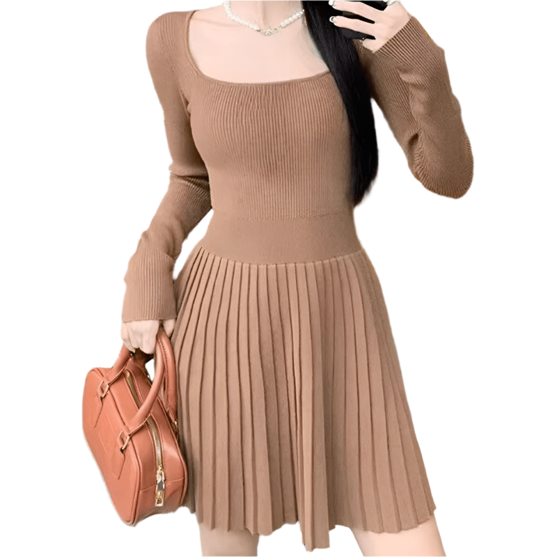 Kvinne Robe Langermet Avslappet Design Viskose 0