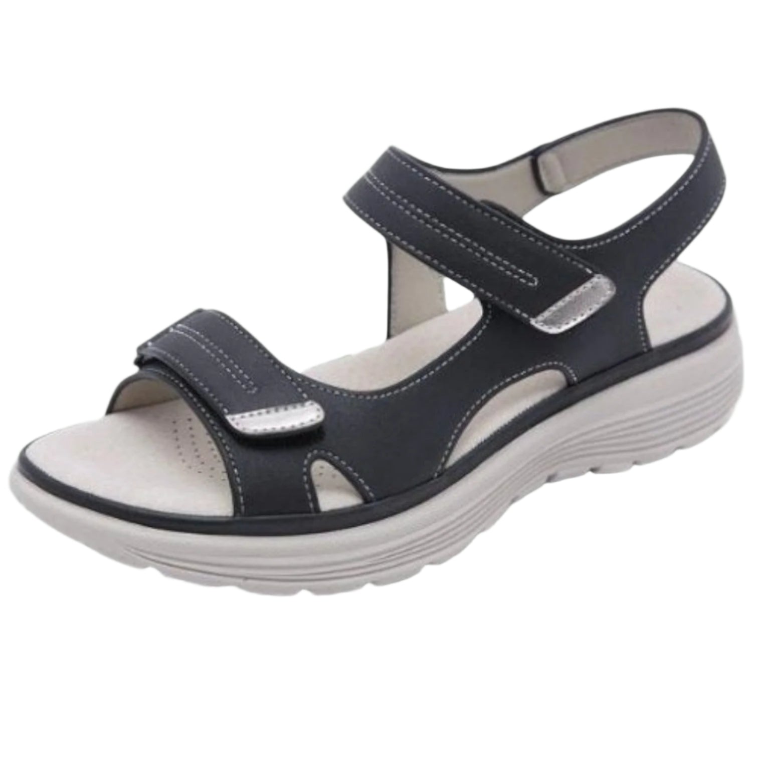 Kvinne Sandaler Justerbar Borrelås Pustende Stoff 0