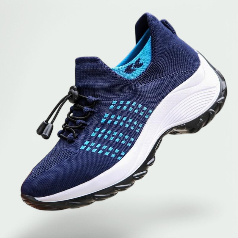 Kvinne Sko Komfortabel Snøring Gummisåle Pustende 5