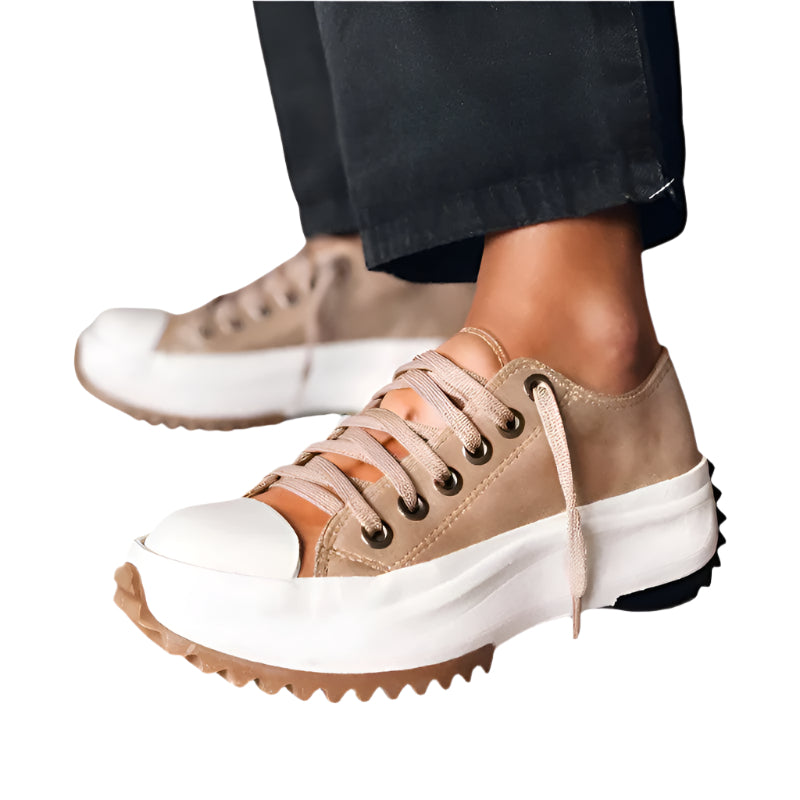 Kvinne Sneakers Plattform Syntetisk Komfortabel Design 0