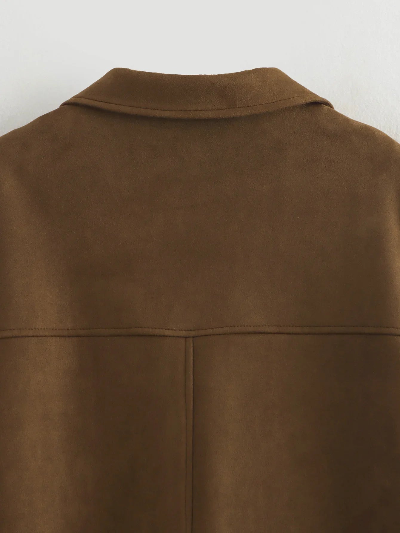 Kvinnelig Blazer Jakke Kuttet Passform Langermet 8