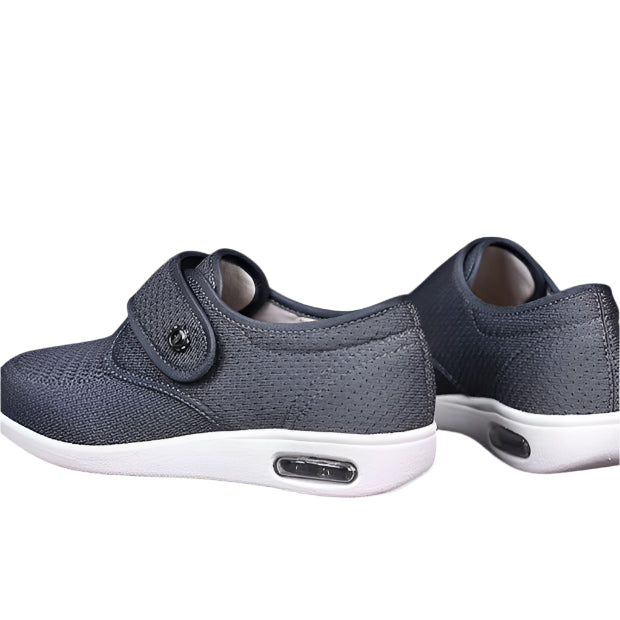 Kvinnenes Komfortable Sko med Borrelås – Pustende og Justerbare 0